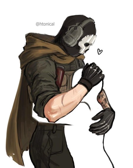 Гоуст из Call of Duty 2022