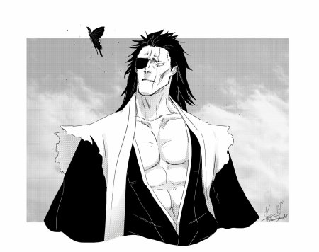 Кенпачи Зараки арт