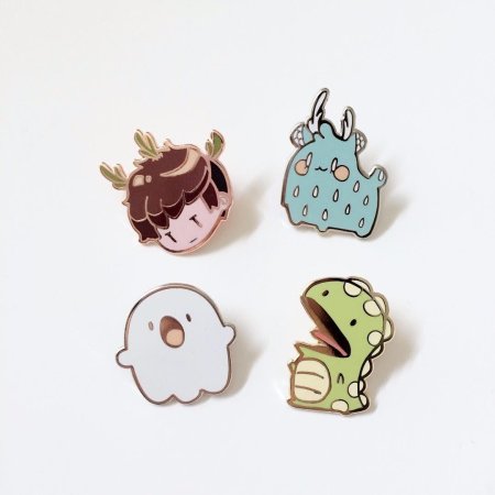 Стикеры серьги