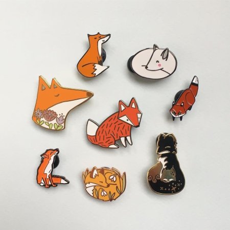 Деревянные броши