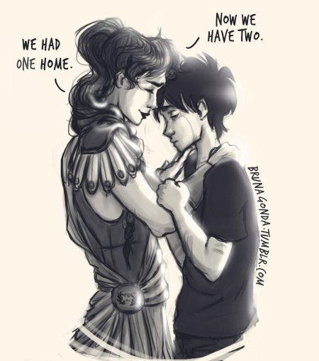 Нико ди Анджело и Рейна