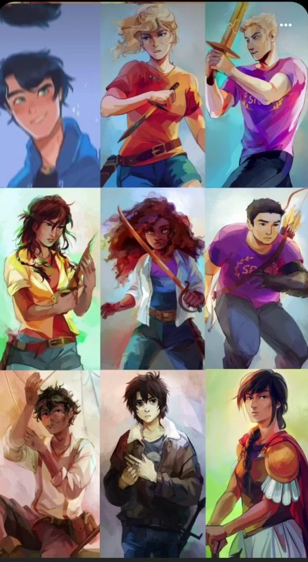 Персонажи Полукровки