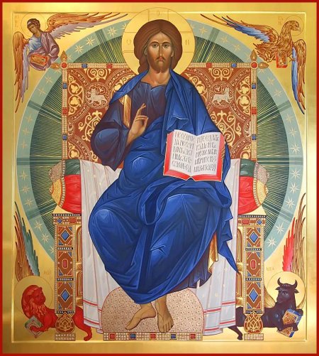 Спас Вседержитель на престоле