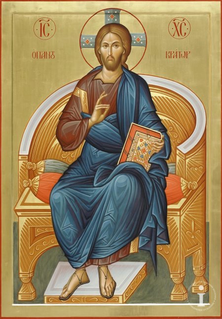 Спас Пантократор на троне