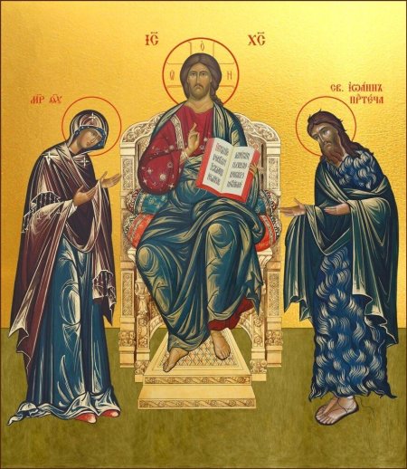 Икона Деисус седмица