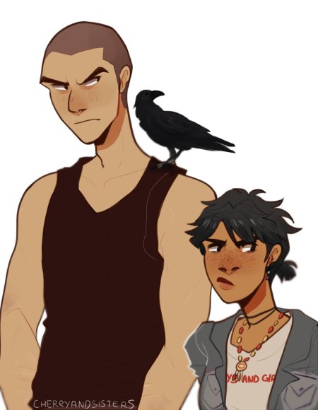 Воронята Ронан и Блу