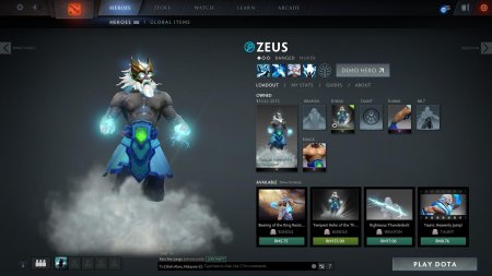 Zeus Dota 2 аркана