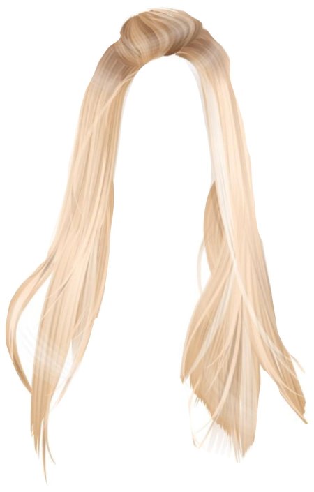 Светлые волосы для фотошопа