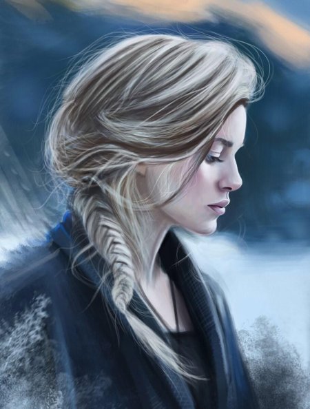 Пепельные волосы у девушек