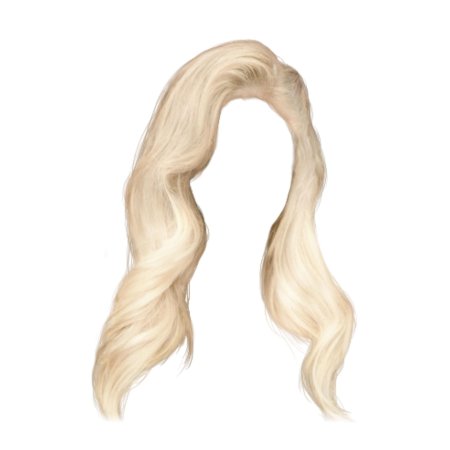 Блондинистые волосы для фотошопа