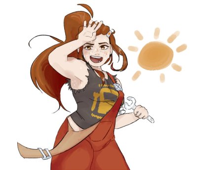 Brigitte Overwatch Art
