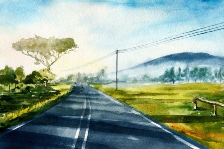 Пейзаж в перспективе