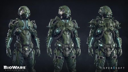 Броня из масс эффект Андромеда