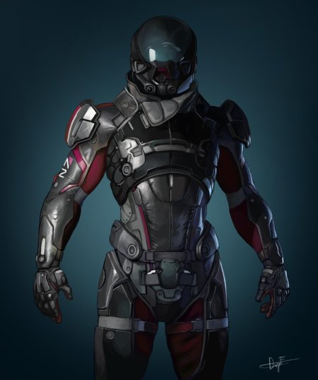 Броня n7 Андромеда