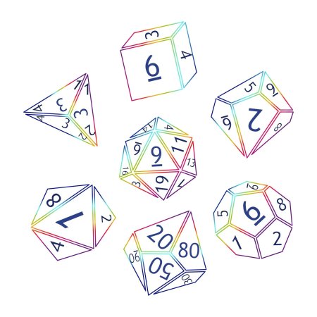 Контур dice d10