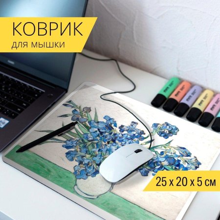 Коврик для мыши с цветками фирмы