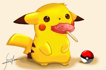 Изображение Пикачу маленького