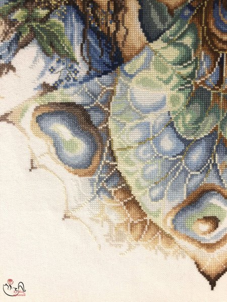 Вышивка поцелуй