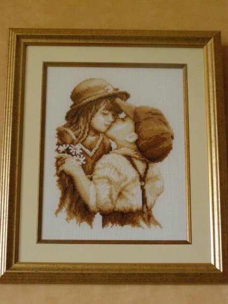 Поцелуй Вервако вышивка