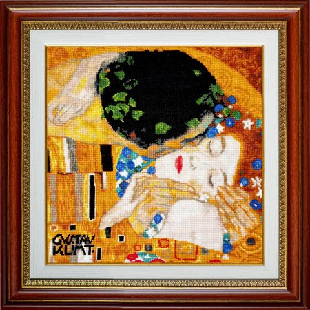 Густав климт поцелуй