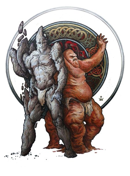 Великан хрунгнир мифология Скандинавии