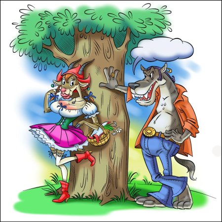 Сказочные карикатуры