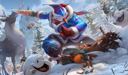 Лига легенд Снеговик Йи