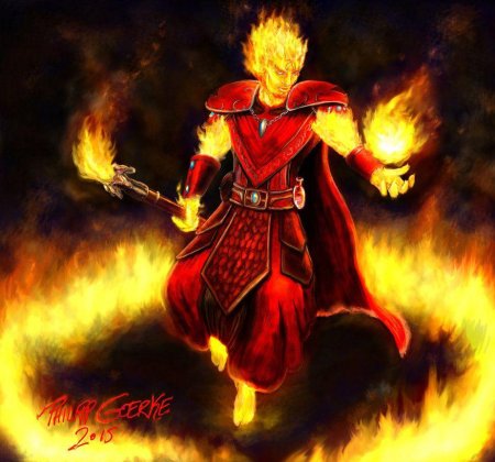 Пиромант Король арт