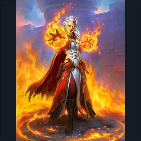 Джайна Праудмур огонь