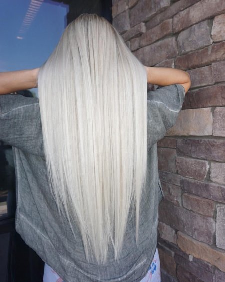 Платиновые волосы