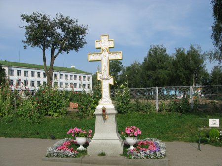 Поклонный крест в Дивеево