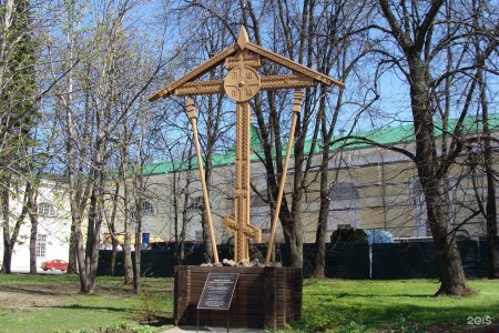 Памятный крест Спасо Преображенского собора Нижний Новгород