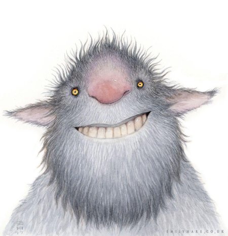 Мохнатый монстрик