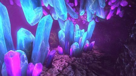 Пещера в АРК кристальные