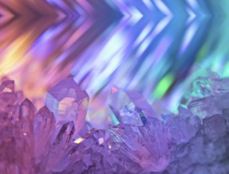 Фиолетовый Кристалл темный Энергон