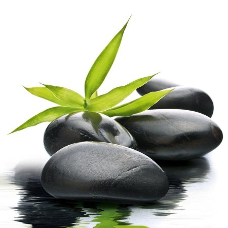 Черные камни для массажа