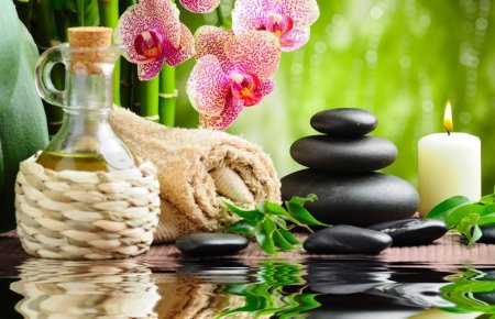 Массаж камнями