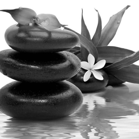 Спа камни и бамбук