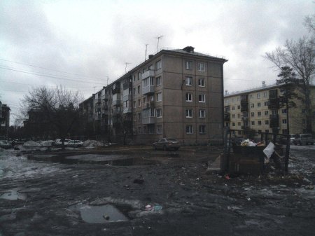 Двор пятиэтажки