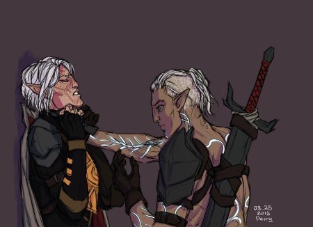 Фенрис и Хоук