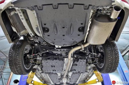 Toyota v70 днище