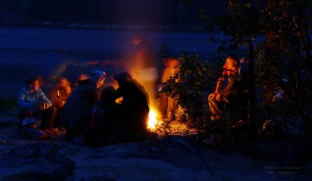 Посиделки у костра