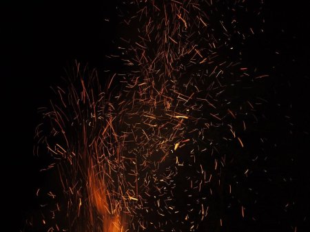 Искры костра