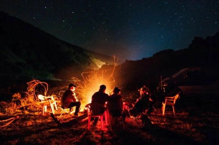 Поход посиделки у костра