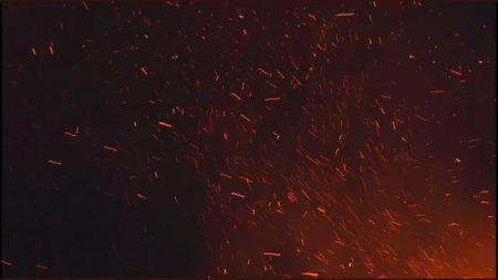 Пепел в воздухе