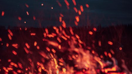 Искры костра