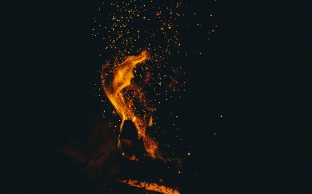 Искры пламени