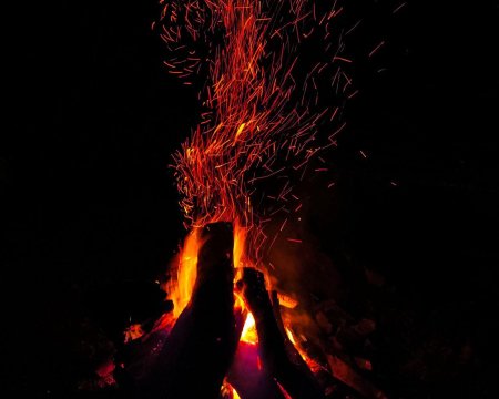 Искры костра