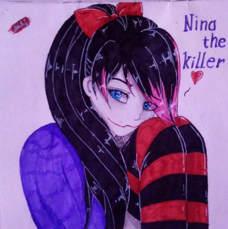 Арт Нина убийца крипипаста
