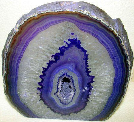 Агат жеода камень